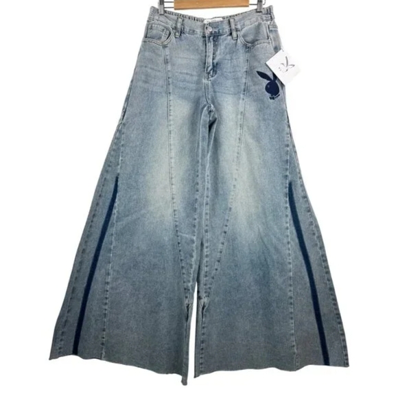 PLAYBOY Men's Light Gray Straight Jeans - Picture 4 of 6